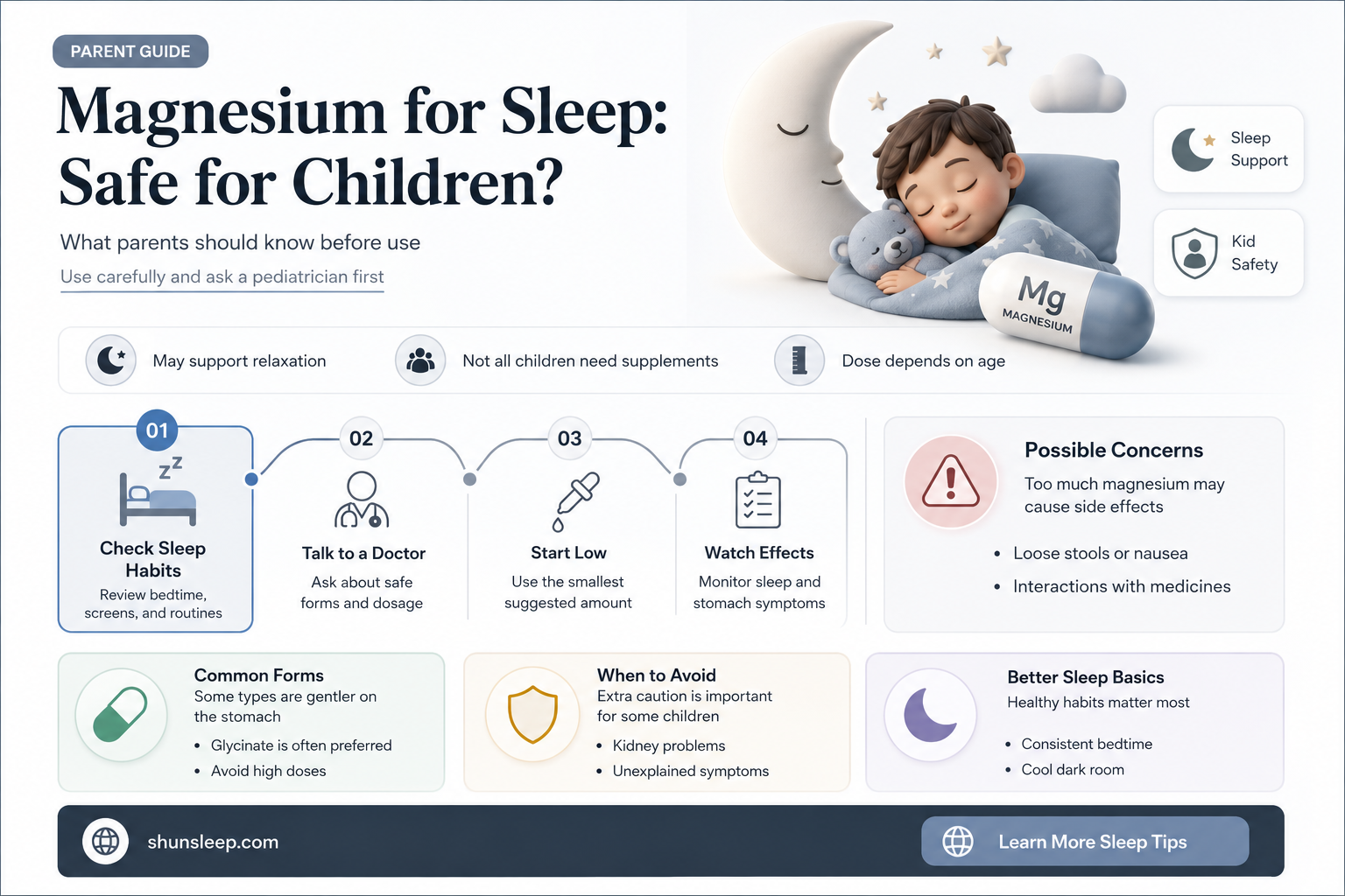 can children take magnesium for sleep
