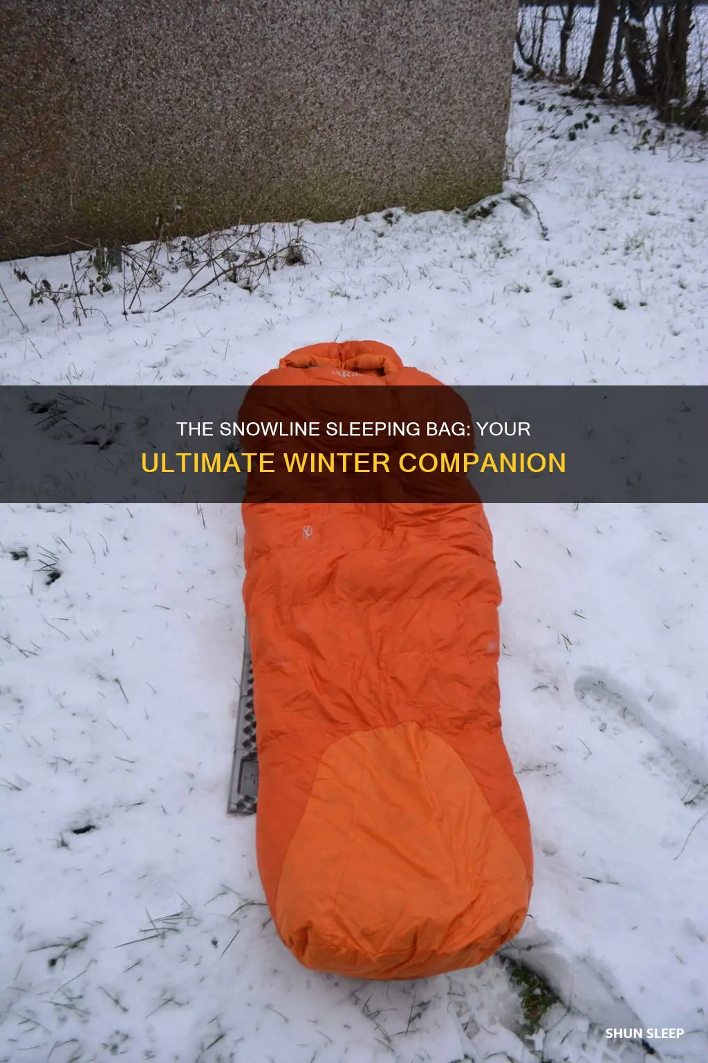 me snowline sleeping bag