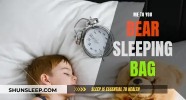 Cozy Me to You Bear Sleeping Bag
