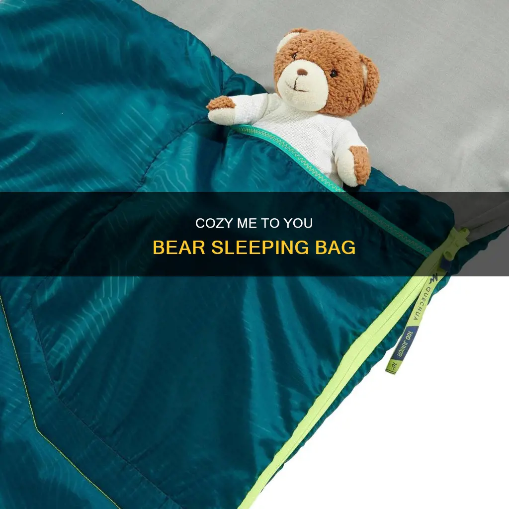 me to you bear sleeping bag