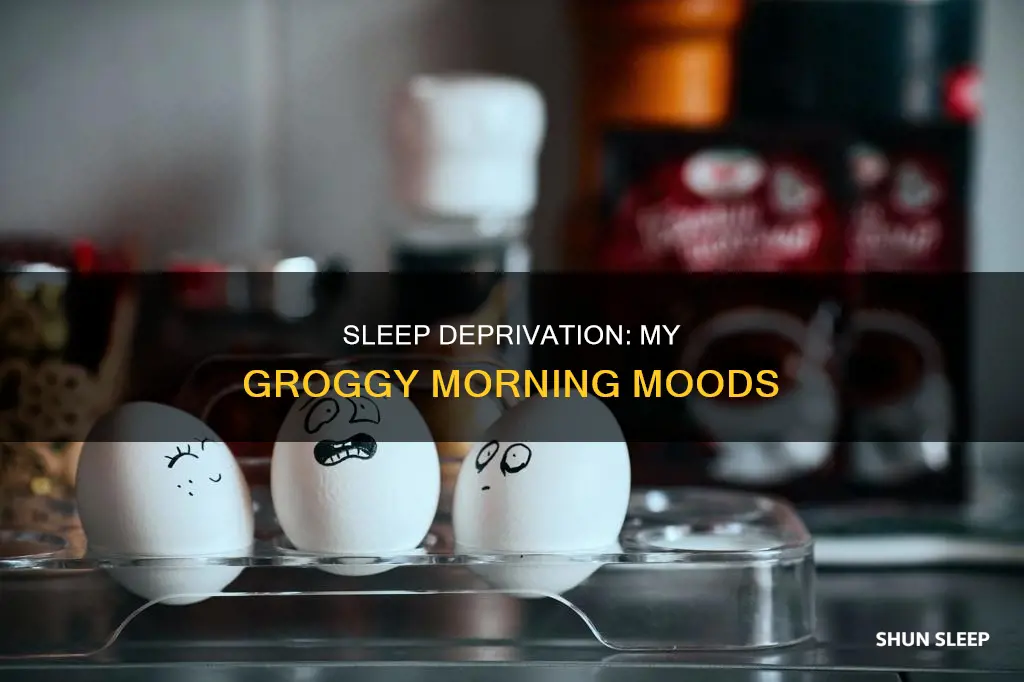 me when you wake me up with sleep deprivations