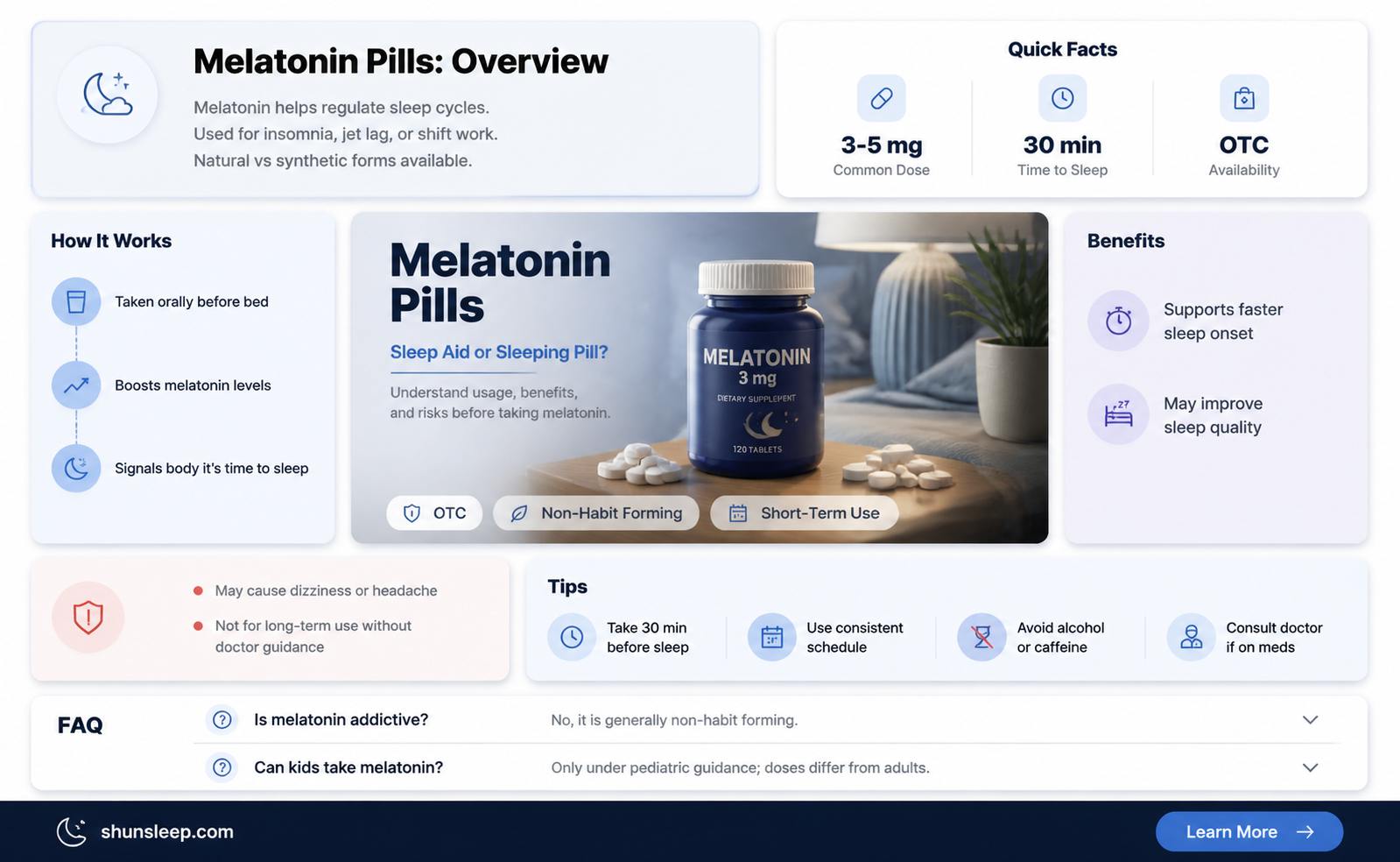 are melatonin pills sleeping pills
