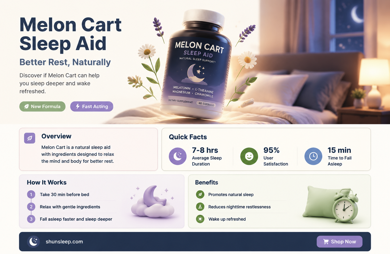 can a melon cart help you sleep