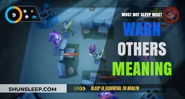 The True Meaning of "Must Not Sleep, Must Warn Others