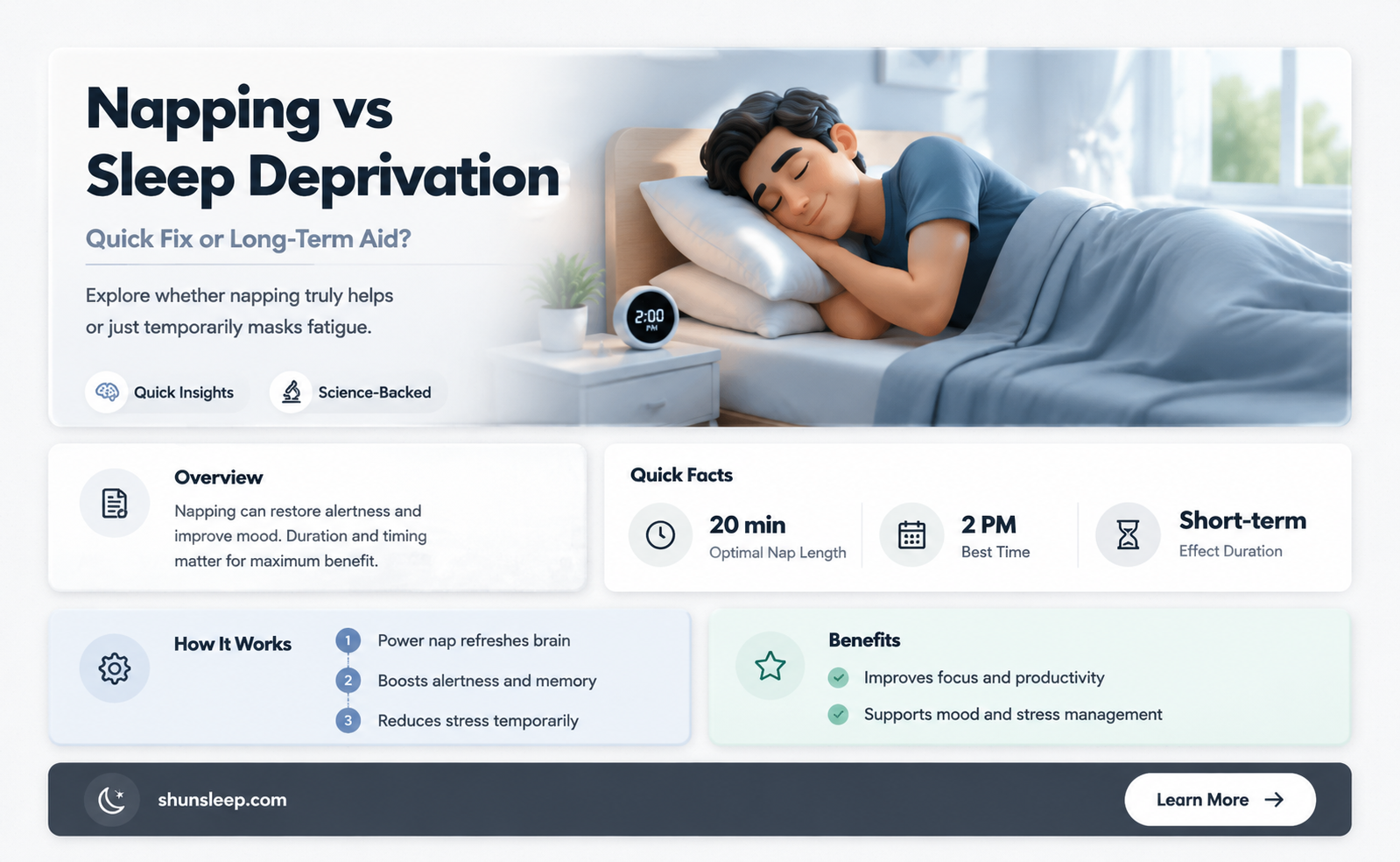 can a nap help sleep deprivation
