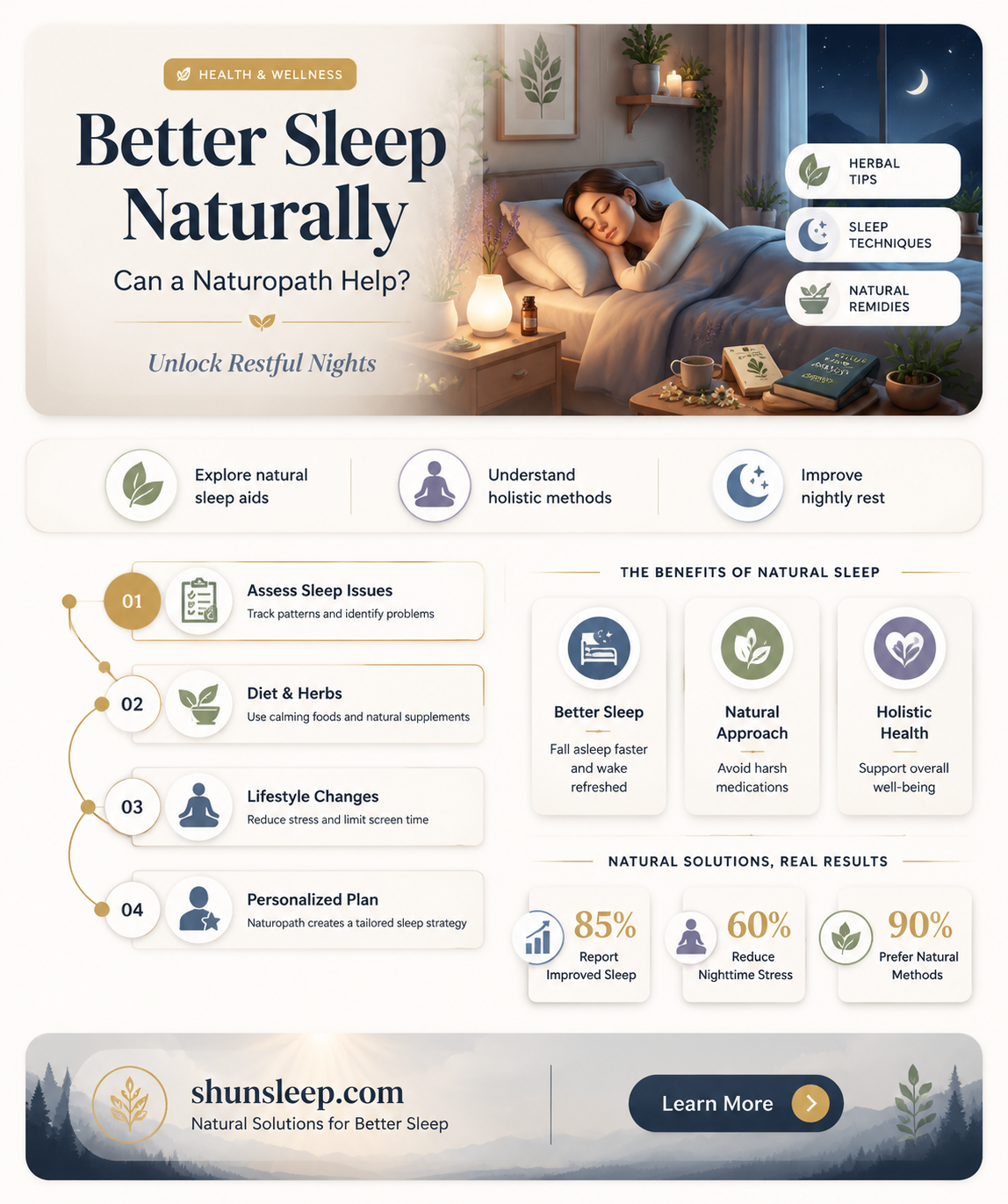 can a naturopath help with sleep