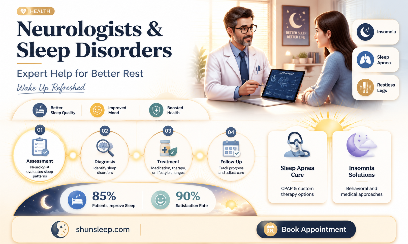 can a neurologist help with sleep disorders