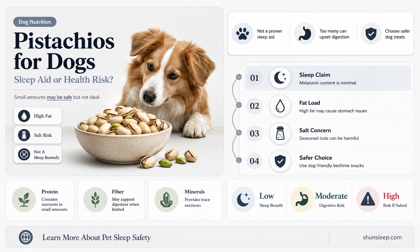 can dogs eating pistachios to help you sleep