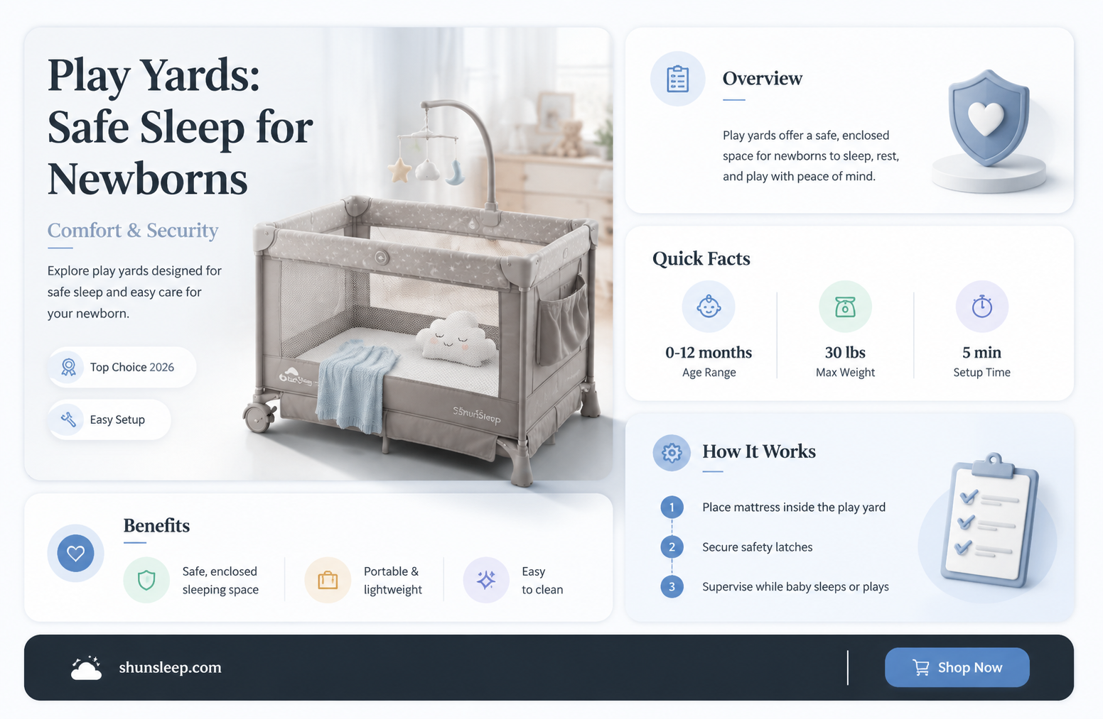 can a newborn sleep in a play yard