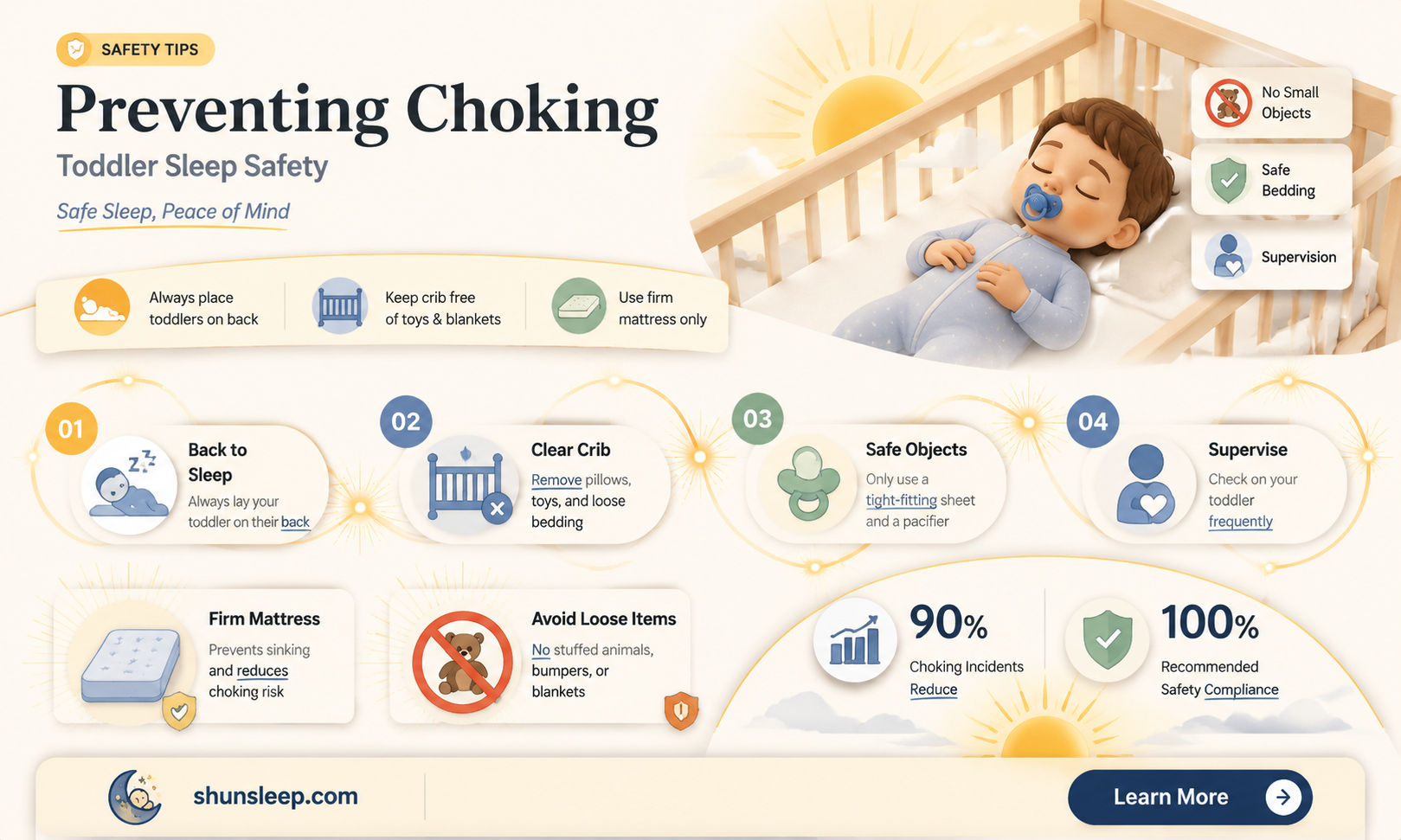 can a 3 year old choked on vomit while sleeping