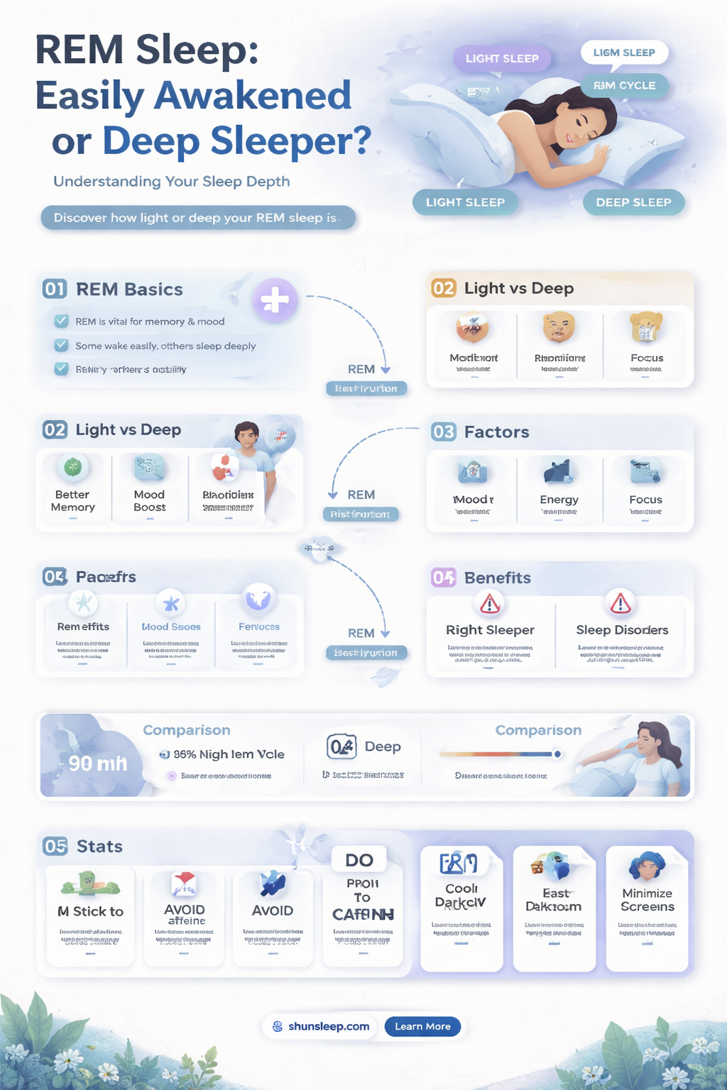 are you easily awakened during rem sleep