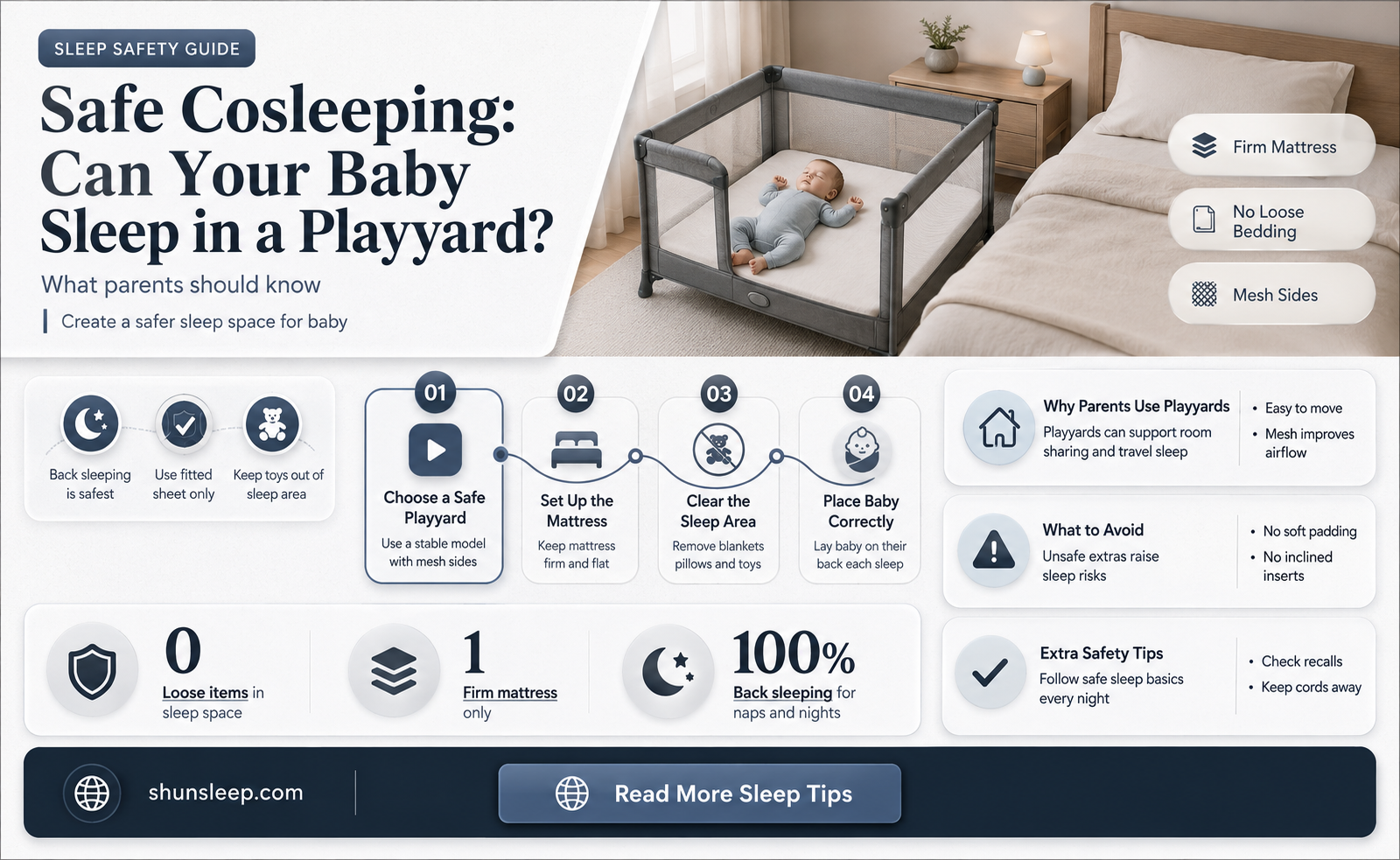 can baby sleep in cosleeper playyard