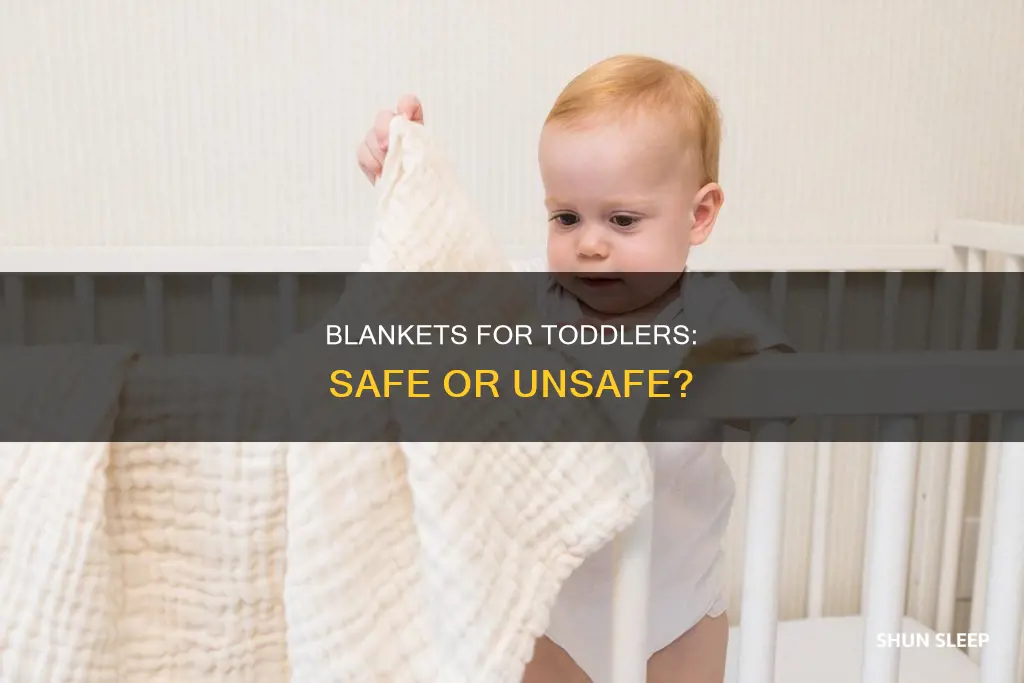 should 1 year old sleep with blanket