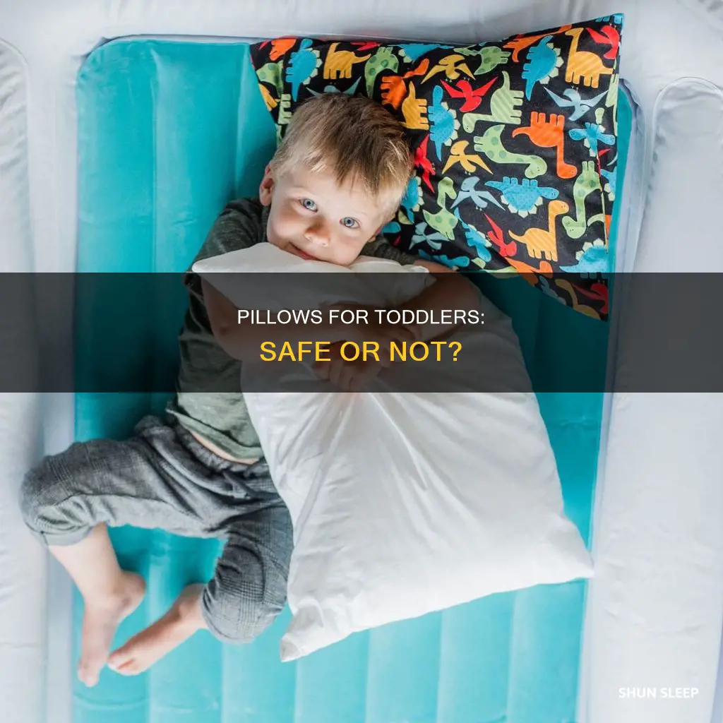 should 2 year old sleep with pillow