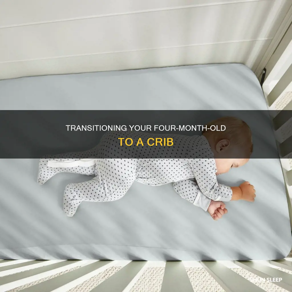 should 4 month old sleep in crib