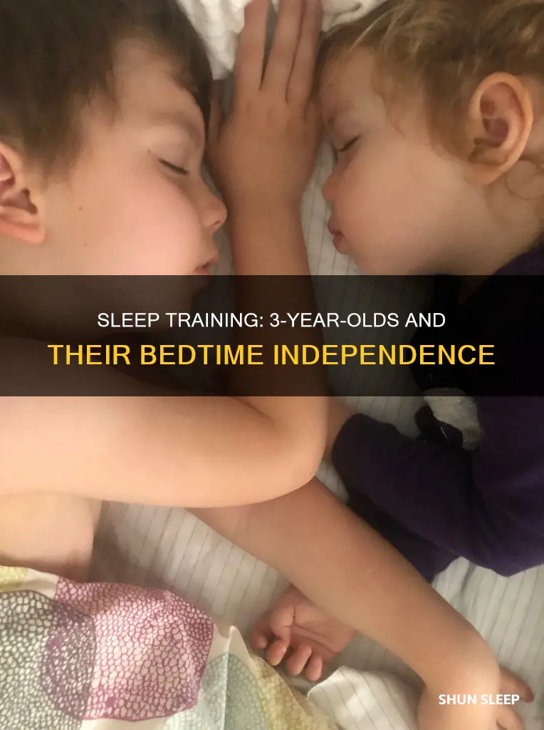 should a 3 year old sleep alone