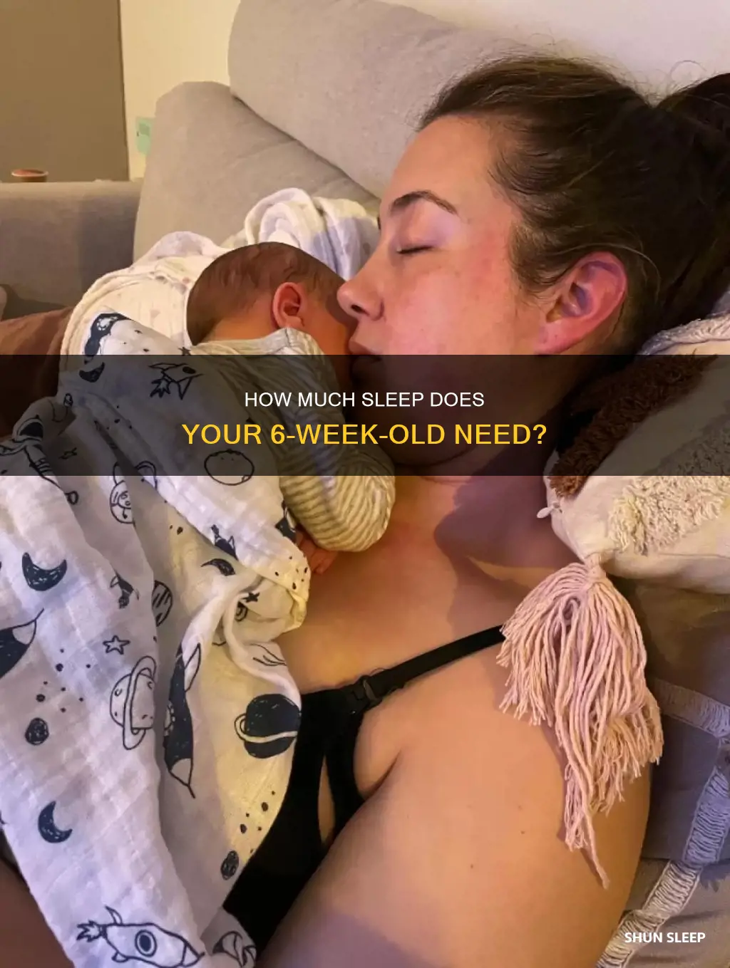 should a 6 week old sleep a lot