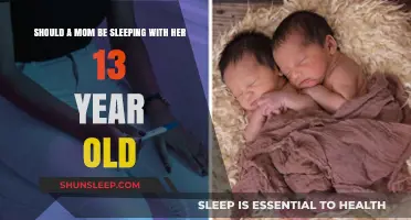 Co-sleeping with a 13-year-old: Is it healthy for moms?