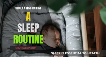 Establishing Sleep Routines: Newborn Edition