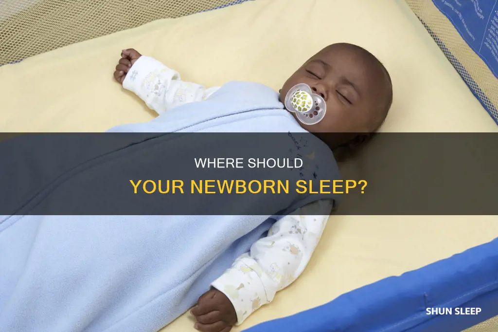 should a newborn sleep in a cot or moses basket