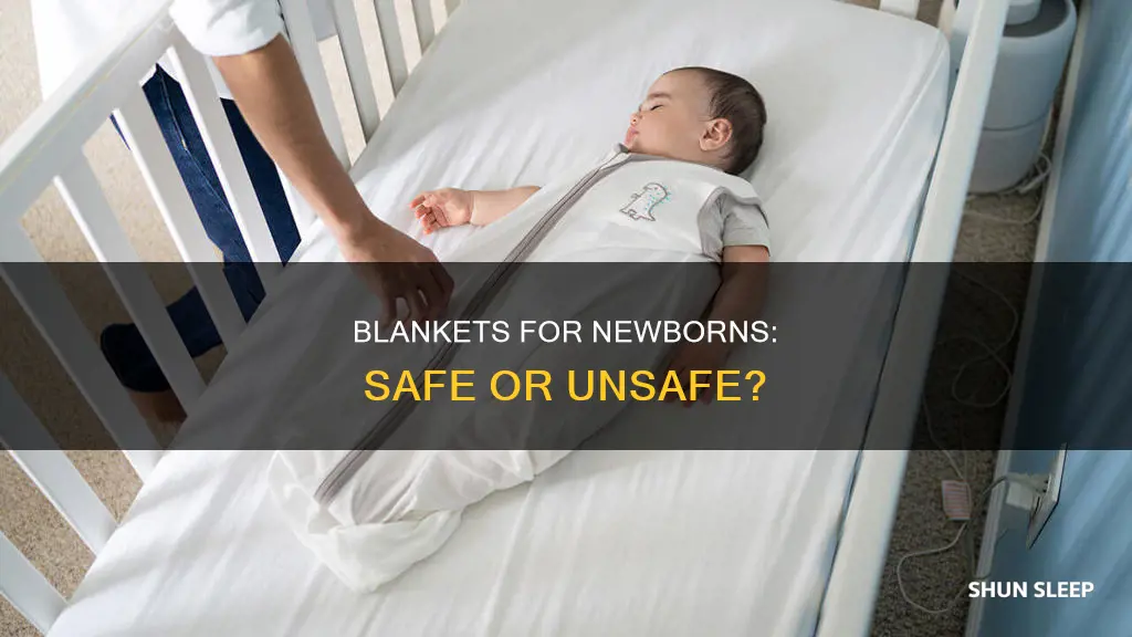 should a newborn sleep with a blanket