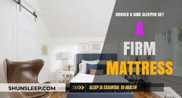 Firm Mattress for Side Sleepers: Comfort or Compromise?