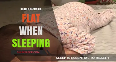 Babies Sleeping Flat: Safety Tips for a Peaceful Night's Rest