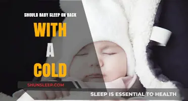 Baby Sleep Position with a Cold: Back or Side?