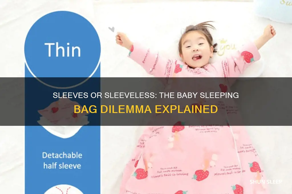should baby sleeping bags have sleeves