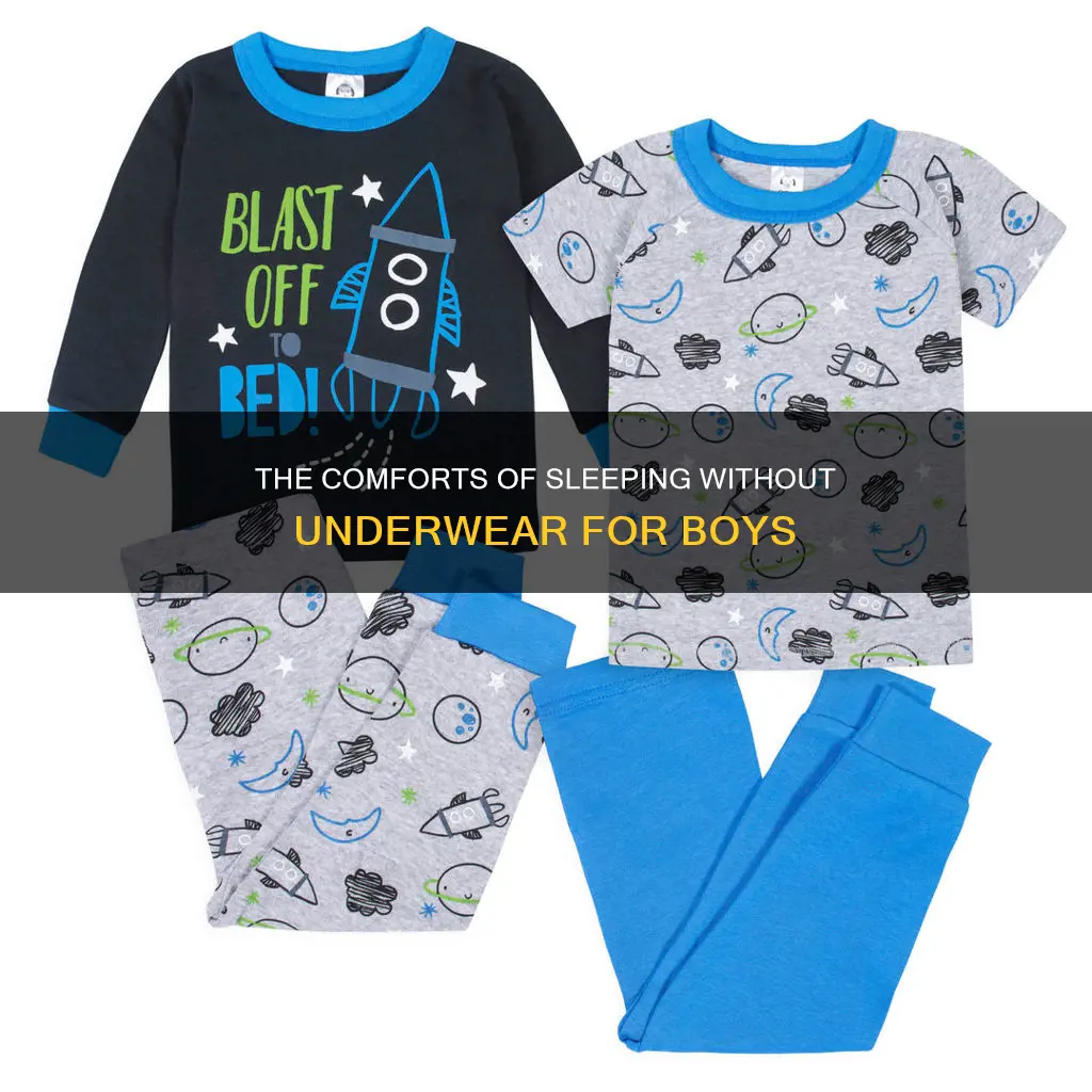 should boys sleep without underwear
