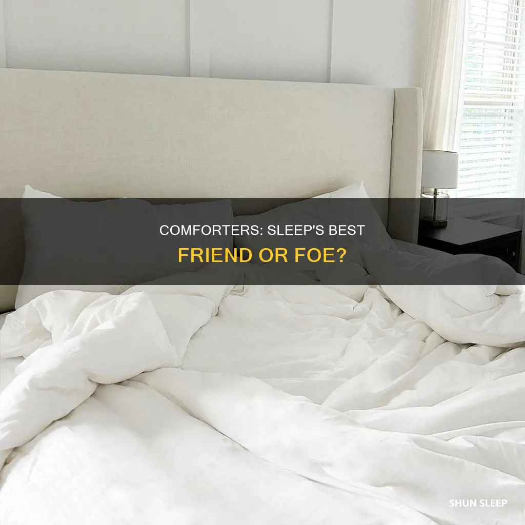 should comforters be used to sleep