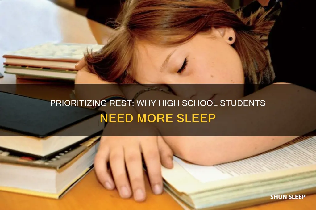 should high school students get more sleep