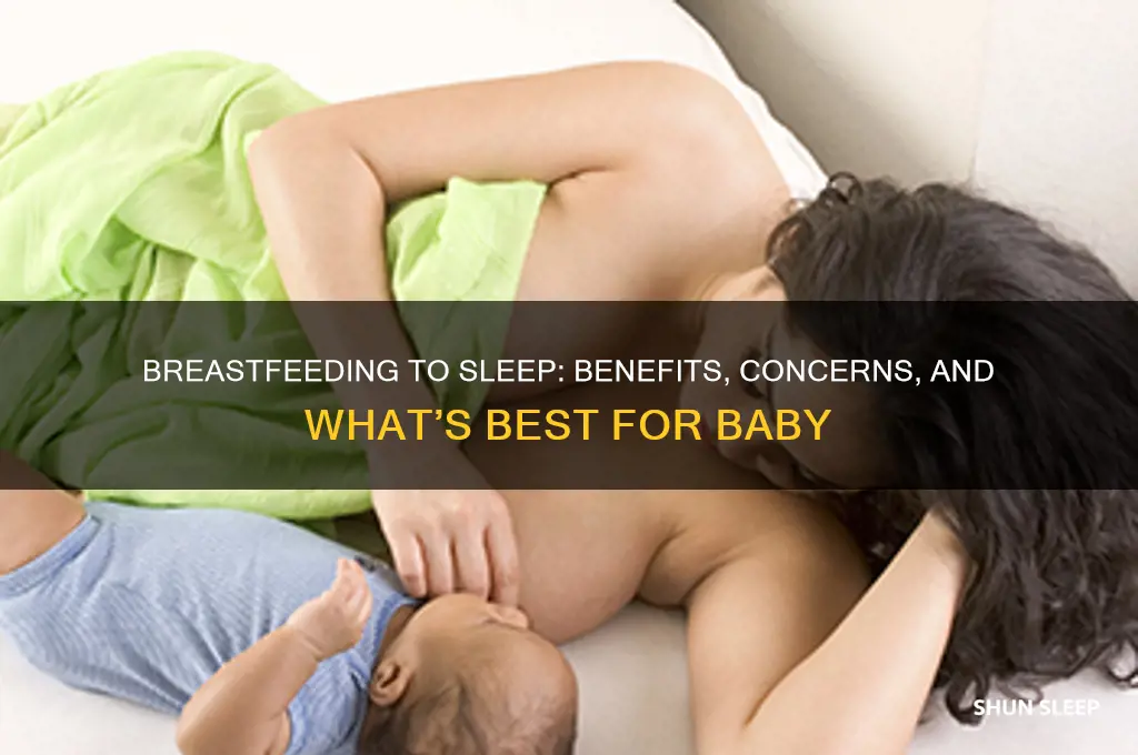 should i breastfeed until my baby goea to sleep