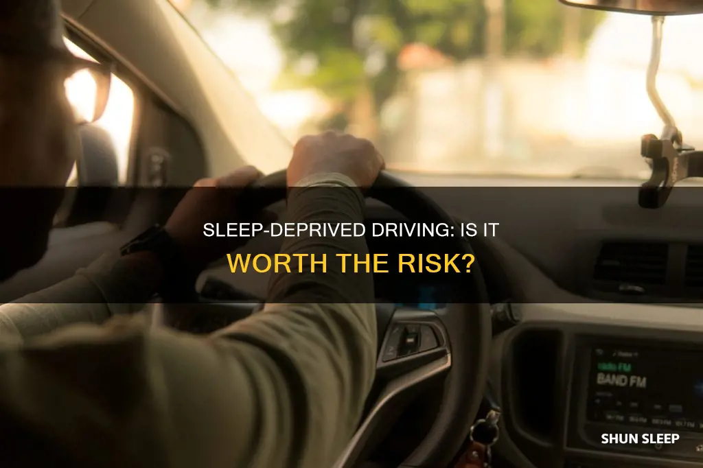 should i drive to work on 4 hrs of sleep
