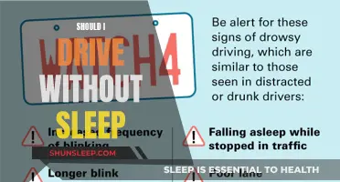 Don't Risk Driving Without Sleep: Stay Alert, Stay Safe