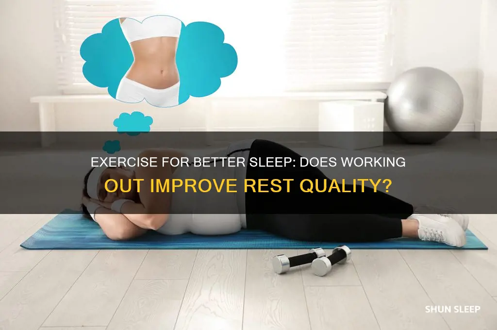 should i excercise to get to sleep