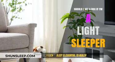 Light Sleeper's Dilemma: Is Owning a Dog Right for You?