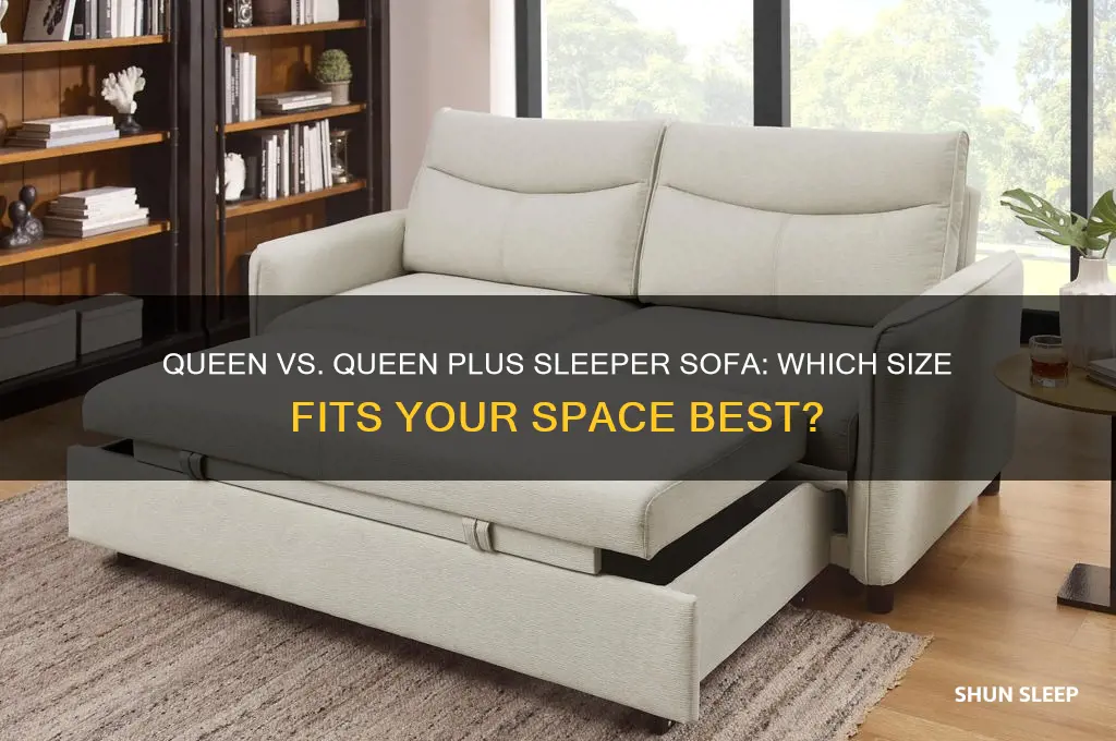 should i get a queen or queen plus sleeper sofa