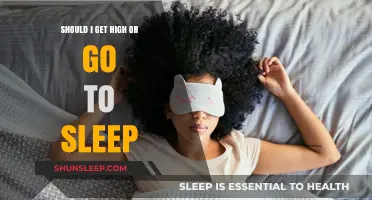 High or Sleep: Choosing Between Relaxation and Rest Tonight