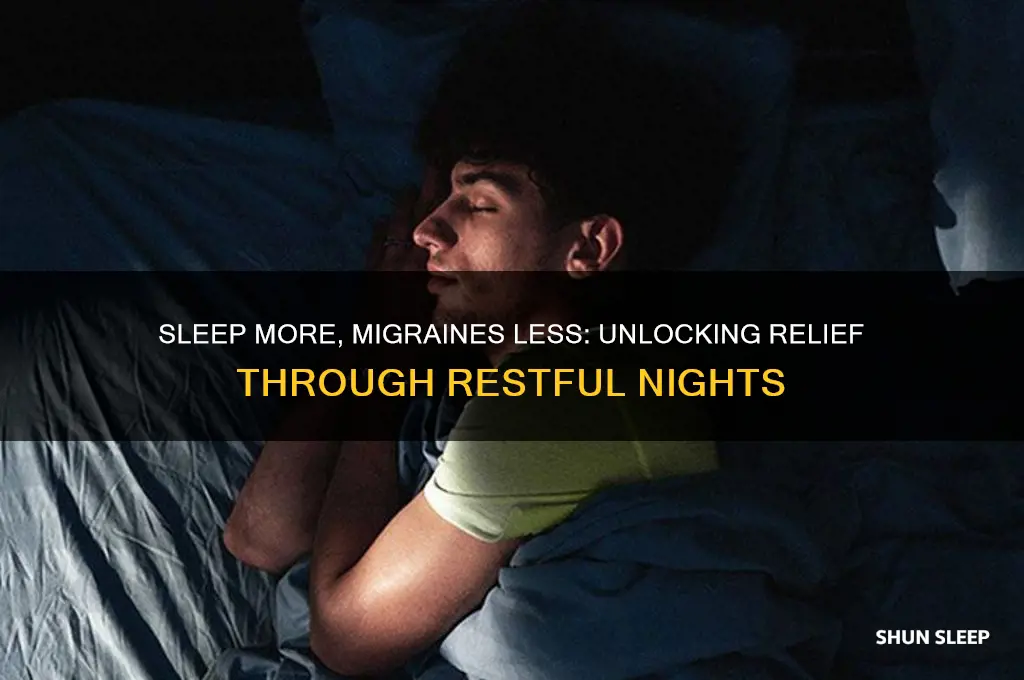 should i get more sleep for migraines
