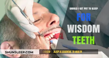 Should You Go Under Anesthesia for Wisdom Teeth Removal?