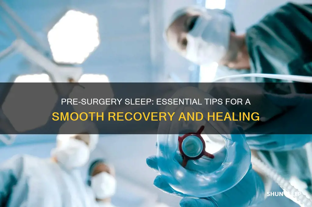 should i get sleep before surgery