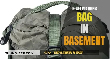 How to Store Your Sleeping Bag: Hang It in the Basement?