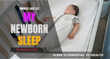 Letting Newborns Sleep: What's the Best Approach for Parents?