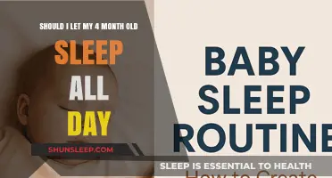 Daytime Sleep: How Much is Too Much for Your 4-Month-Old?