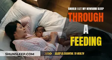 Newborn Sleep and Feeding: What's the Right Balance?