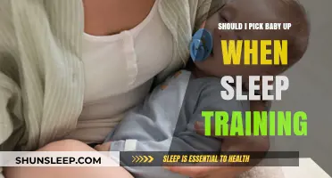 Sleep Training Dilemma: To Pick Up Baby or Not?