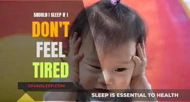 Sleep and Tiredness: When to Sleep and When to Stay Awake