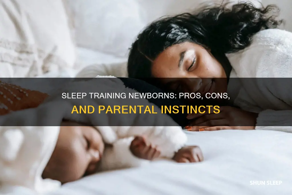 should i sleep train my newborn