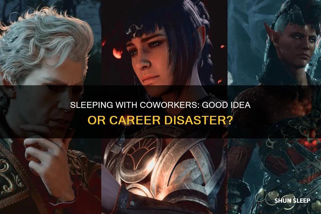 should i sleep with someone from work